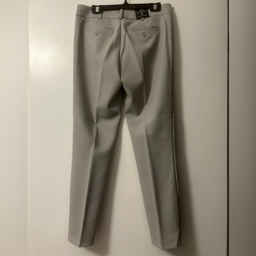 NWT CLUB MONACO | Remi Slim Crop Pant | Grey | Size 4 - Picture 3 of 10